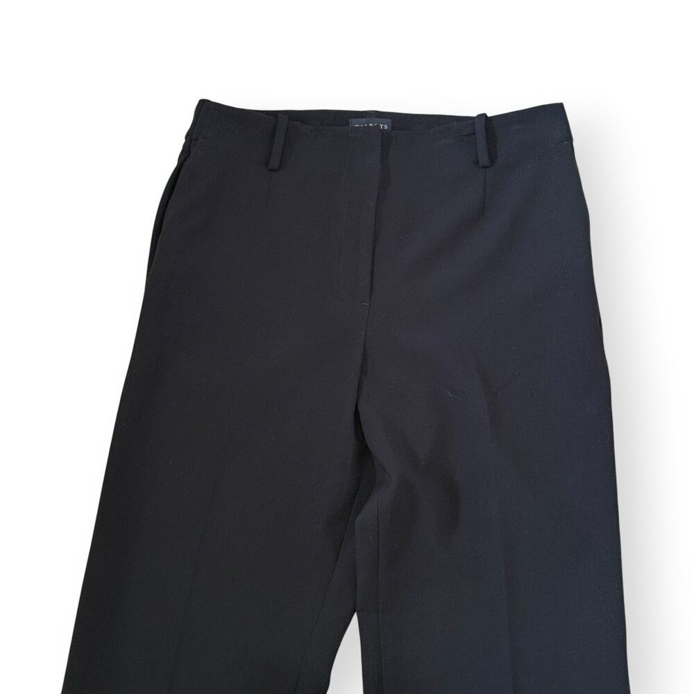 NWT Talbots Southampton Pants 14P Black Stretch Straight Career ALTERED 31x27.5 - Picture 2 of 10